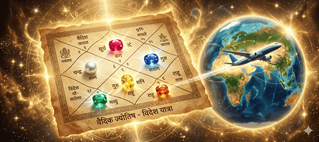 Lucky Gemstone for Foreign Travel & Settlement | Best Stones