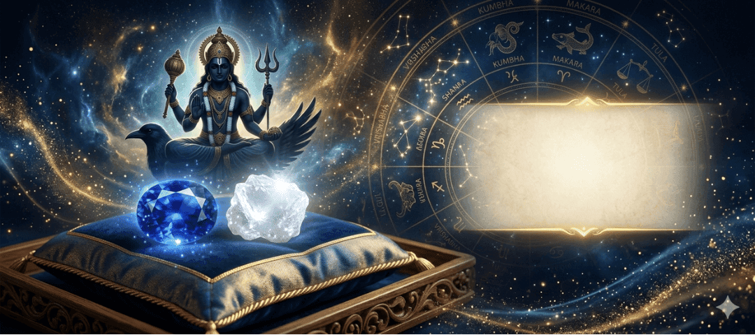 Makara Rashi Lucky Stone Ring for Male and Female