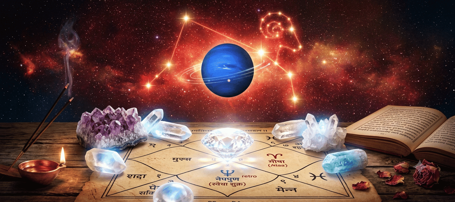 Neptune Retrograde July 8, 2026 – Gemstones to Pierce Through Illusion