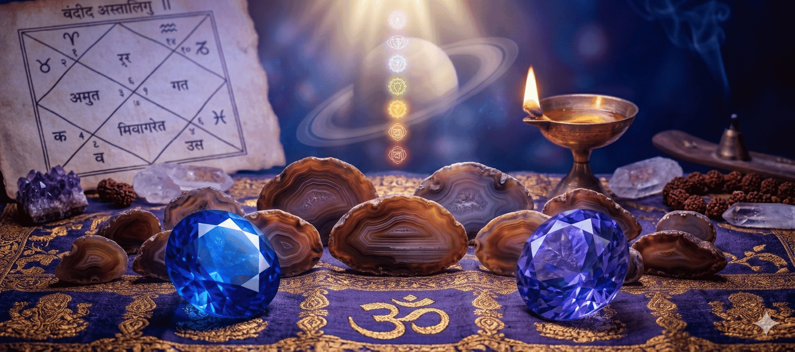 Iolite vs Sapphire: Which Blue Stone Is Better for Saturn in Your Kundli?