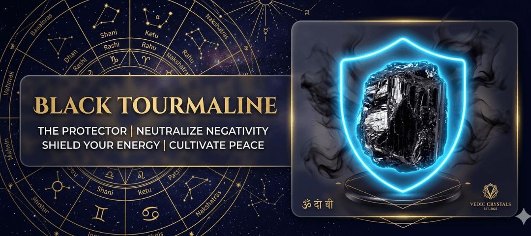 Black Tourmaline Benefits – Protection, Grounding & Negative Energy Shield