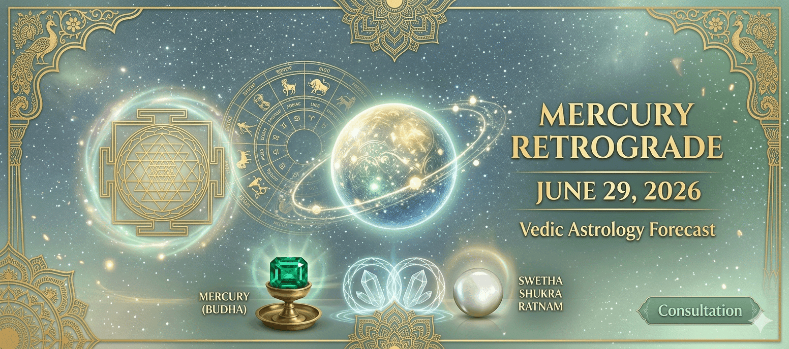 Mercury Retrograde June 29, 2026 – Gemstones to Protect & Navigate Retrograde