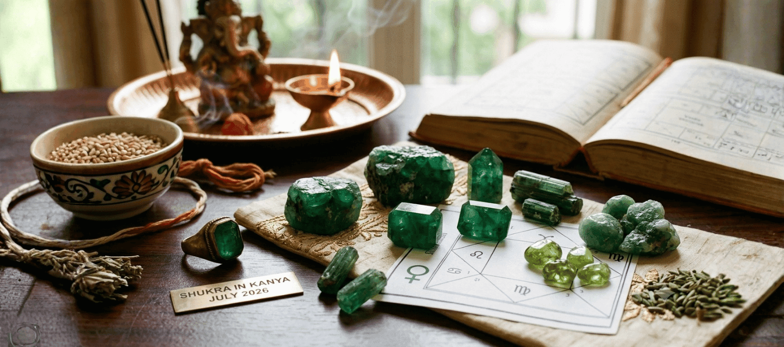 Venus Enters Virgo July 4, 2026 – Gemstones for Practical Love & Devotion