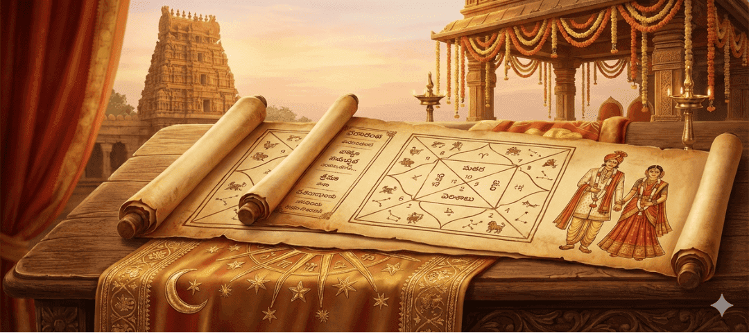 Telugu Jathakam for Marriage Matching – Complete Guide