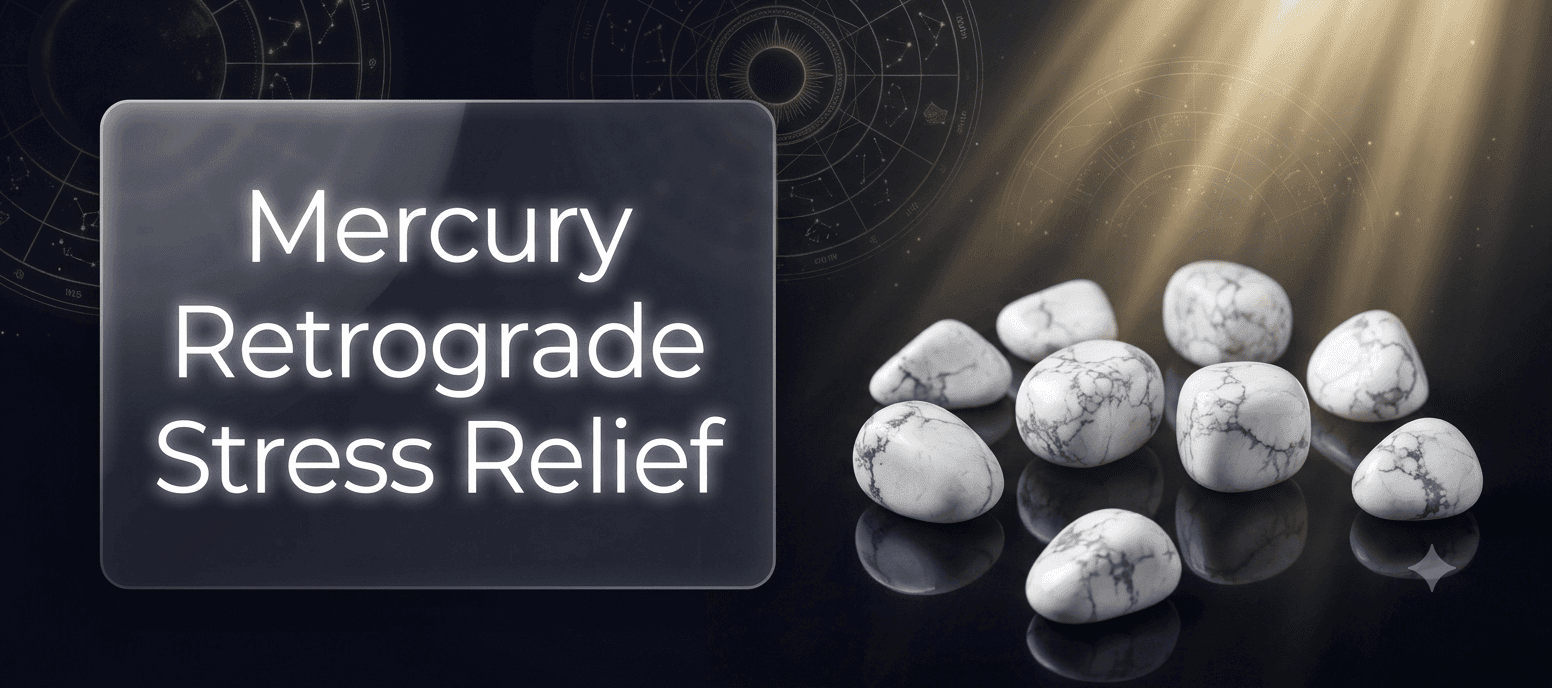 Howlite Stone Benefits | Calming Stone for Mercury Retrograde