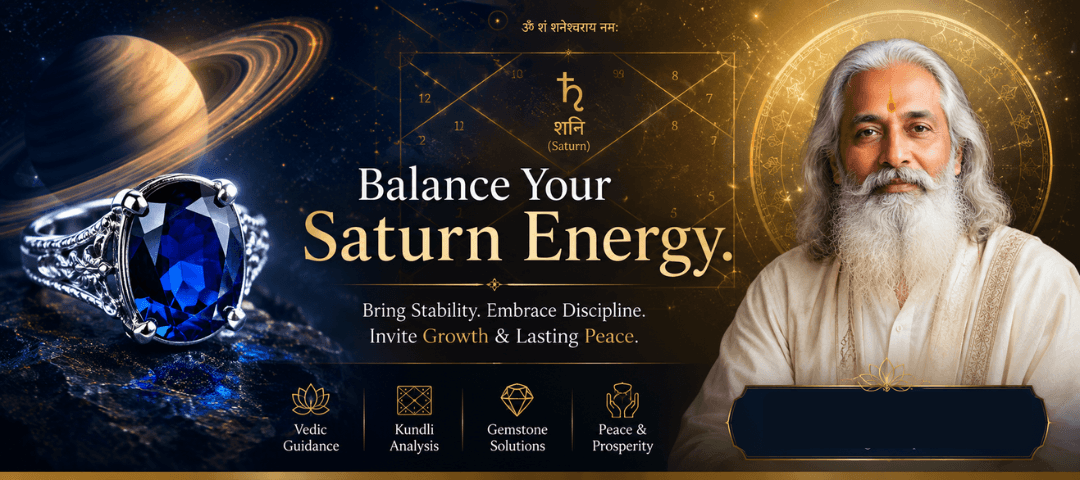 Gemstone for Shani (Saturn) – Which Stone Pacifies Saturn in Kundli
