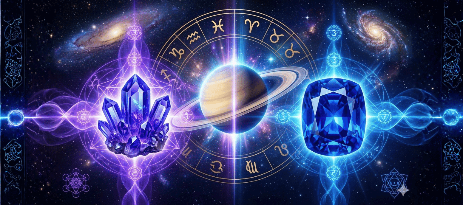 Tanzanite vs Blue Sapphire – Which Is Better for Saturn & Spiritual Growth?