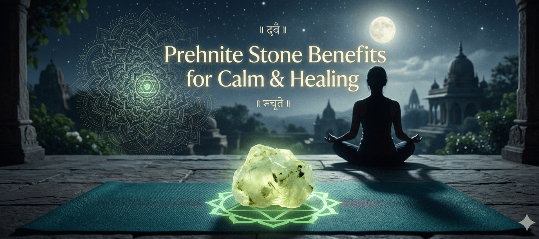 Prehnite Stone Benefits – Calm, Healing & Inner Peace Crystal