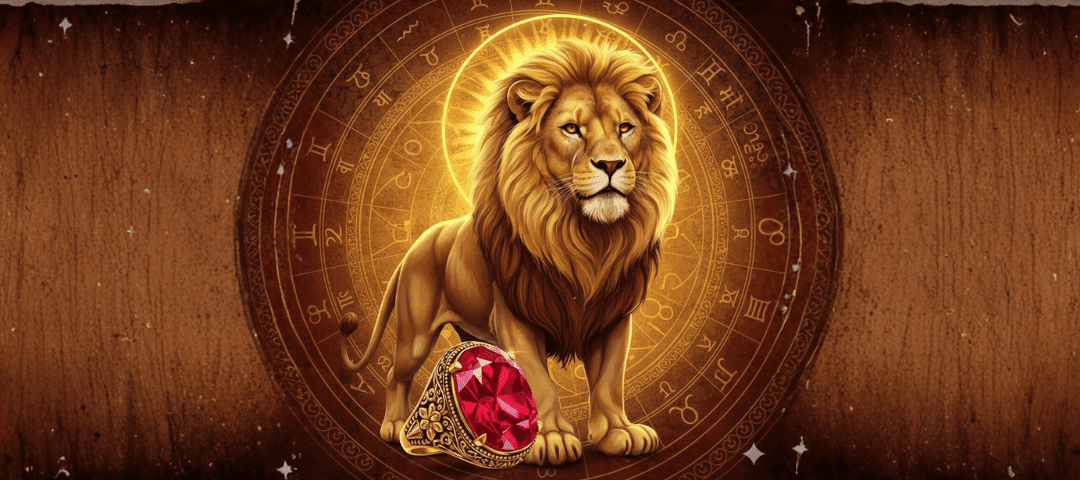 Leo Lucky Stone Ruby Benefits for Money & Leadership