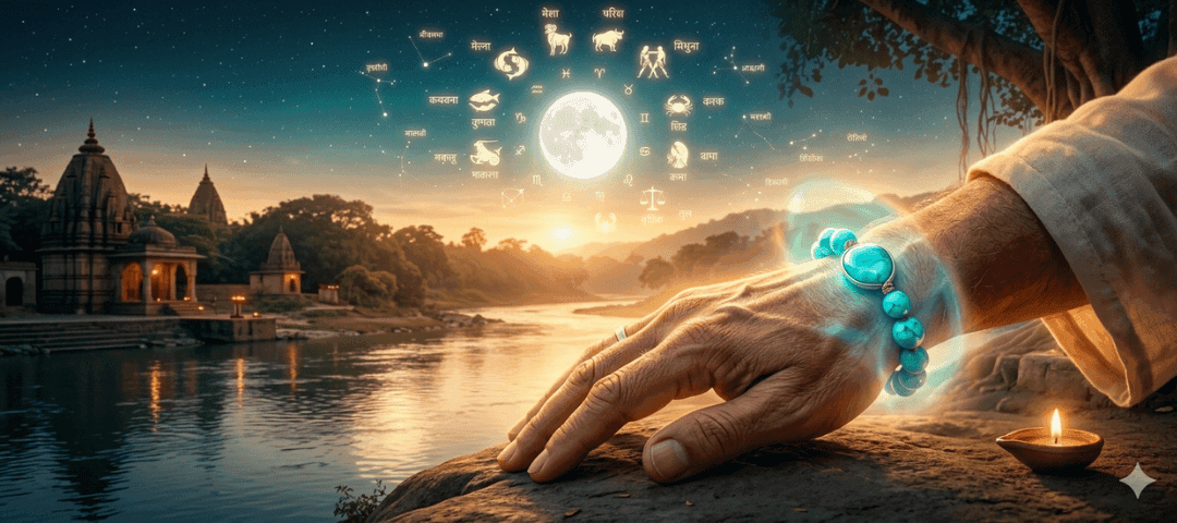 Turquoise Stone for Travel Protection & Good Fortune